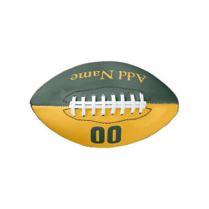 Ballon De Foot Mini-football vert/or personnalisable