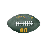 Mini-football vert/or personnalisable