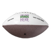 BALLON DE FOOT MODÈLE DE TEXTE D'IMAGE BLANCHE SIMPLE MODERNE (Tourné à 270°)