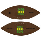 BALLON DE FOOT MODÈLE DE TEXTE D'IMAGE BROWN SIMPLE MODERNE (Panneaux)