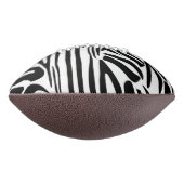 Ballon De Foot Modèle Zèbre (Tourné à 90°)