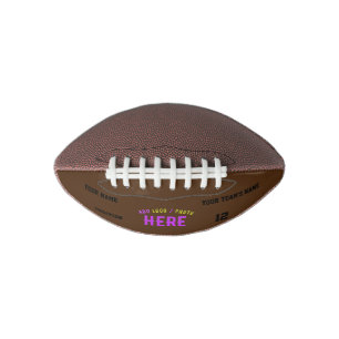 BALLON DE FOOT MODERNE ET MODERNE PERSONNALISABLE BROWN VÉRIFIÉ