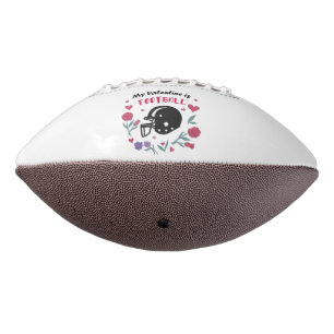 Ballon De Foot Mon Valentin est Football Invitation Carte postale