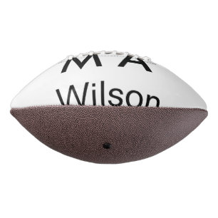 Ballon De Foot Monogramme simple ajoutez votre lettre de nom homm