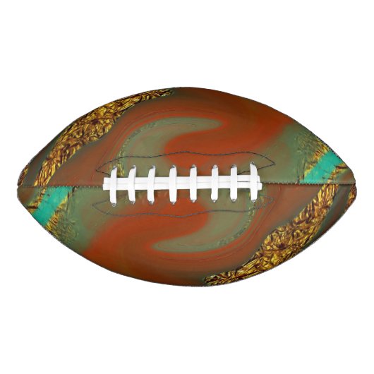 Ballon De Foot motif abstrait (Devant)