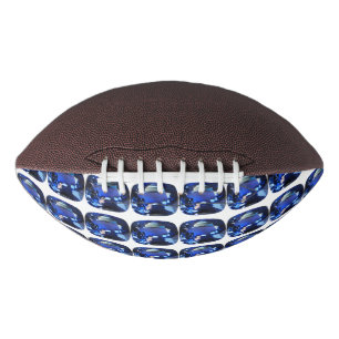 Ballon De Foot Motif Coupe Sapphire Bleu