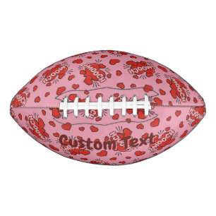 Ballon De Foot Motif d'effet sonore de bande dessinée