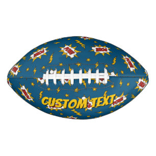 Ballon De Foot Motif d'effet sonore de bande dessinée