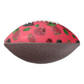 Ballon De Foot Motif framboise (Tourné à 90°)