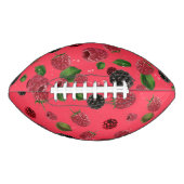 Ballon De Foot Motif framboise (Devant)
