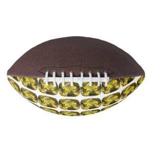 Ballon De Foot Motif jaune Abstrait