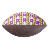 Ballon De Foot Motif jaune pourpre (Tourné à 270°)