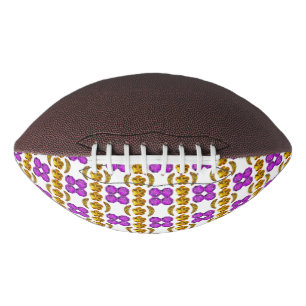 Ballon De Foot Motif jaune pourpre