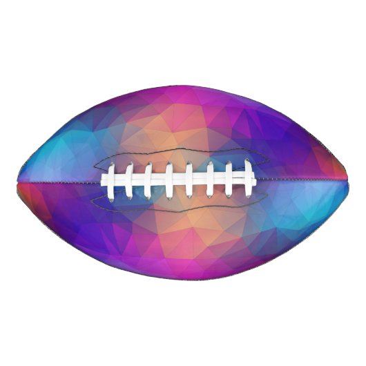 BALLON DE FOOT MOTIF TRIANGLE RAINBOW (Devant)