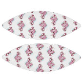 Ballon De Foot Musical treble clef notes with sakura flowers (Panneaux)