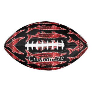Ballon De Foot nage d'esturgeon rouge