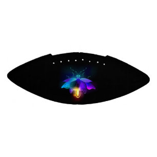 Ballon De Foot Neon Firefly sur noir