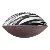 Ballon De Foot Noir et blanc moderne (Tourné à 90°)