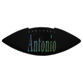Ballon De Foot Nom Antonio coloré, Football (Panneau)