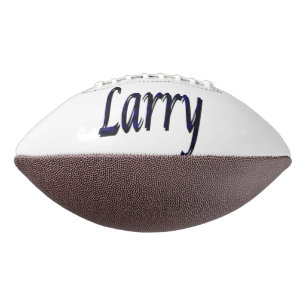 Ballon De Foot Nom de Larry bleu, Football