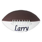 Ballon De Foot Nom de Larry bleu, Football (Devant)