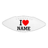 Ballon De Foot Nom du coeur (Panneau)
