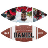 Ballon De Foot Nom moderne et textuel photo Keepsaké cadeau (Panneaux)