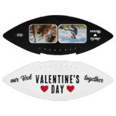 Ballon De Foot Notre première Saint Valentin Ensemble 2 Photos (Panneaux)
