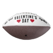 Ballon De Foot Notre première Saint Valentin Ensemble 2 Photos (Tourné à 270°)