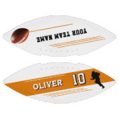 Ballon De Foot Numéro d'équipe du joueur moderne Silhouette (Panneaux)