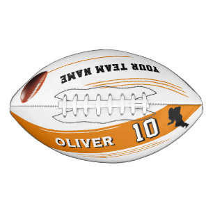 Ballon De Foot Numéro d'équipe du joueur moderne Silhouette