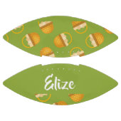 Ballon De Foot Oeufs en corbeille marron sur vert (Panneaux)