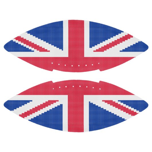 Ballon De Foot Original cross-stitch design Union Jack (Panneaux)