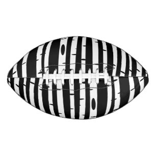 Ballon De Foot Panier de souris motif à arbre blanc noir mou