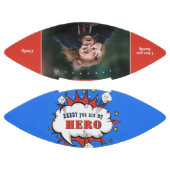 Ballon De Foot Papa Hero Superhero Papa Fête des pères Photo (Panneaux)