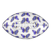 Ballon De Foot Papillon Saphir Fleur (Devant)