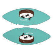 Ballon De Foot Patinage sur glace de fourmis joyeuses sur dessin (Panneaux)