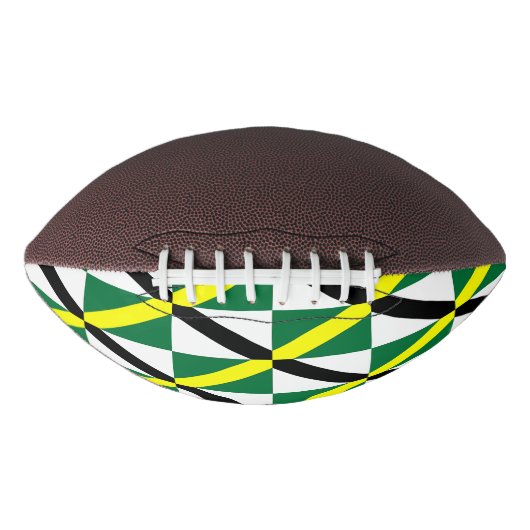 Ballon De Foot Patriotic american football with flag of Monterey (Devant)