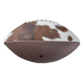 Ballon De Foot peau de vache blanc (Tourné à 270°)