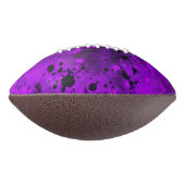 Ballon De Foot Peinture violette rétro (Tourné à 90°)