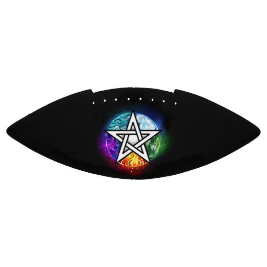 Ballon De Foot pentagramme du Wiccan (Panneau)