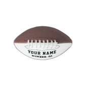 Ballon De Foot Personalized Custom Football –Add Your Text Here (Devant)