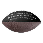 Ballon De Foot Personalized Graduation Athlete Keepsake (Tourné à 270°)