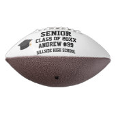 Ballon De Foot Personalized Senior Night Class Of 2026 Graduation (Tourné à 270°)