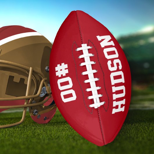 Ballon De Foot Personnalisé avec nom et numéro