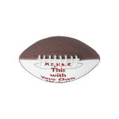 Ballon De Foot Personnalisé Créez votre propre Modèle DO-IT-YOURS (Devant)