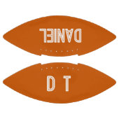 Ballon De Foot Personnalisé - orange brûlée (Panneaux)