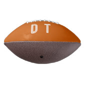 Ballon De Foot Personnalisé - orange brûlée (Tourné à 270°)