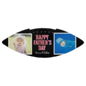 Ballon De Foot Photo Collage Happy Fête des pères (Panneau)