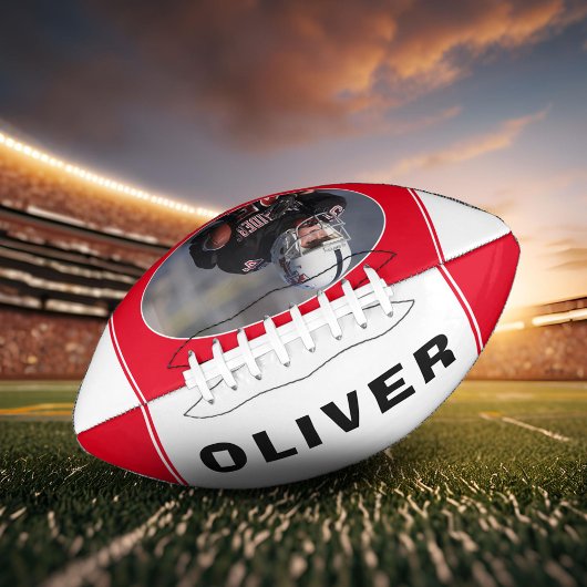 Ballon De Foot Photo du ventilateur du lecteur rouge moderne